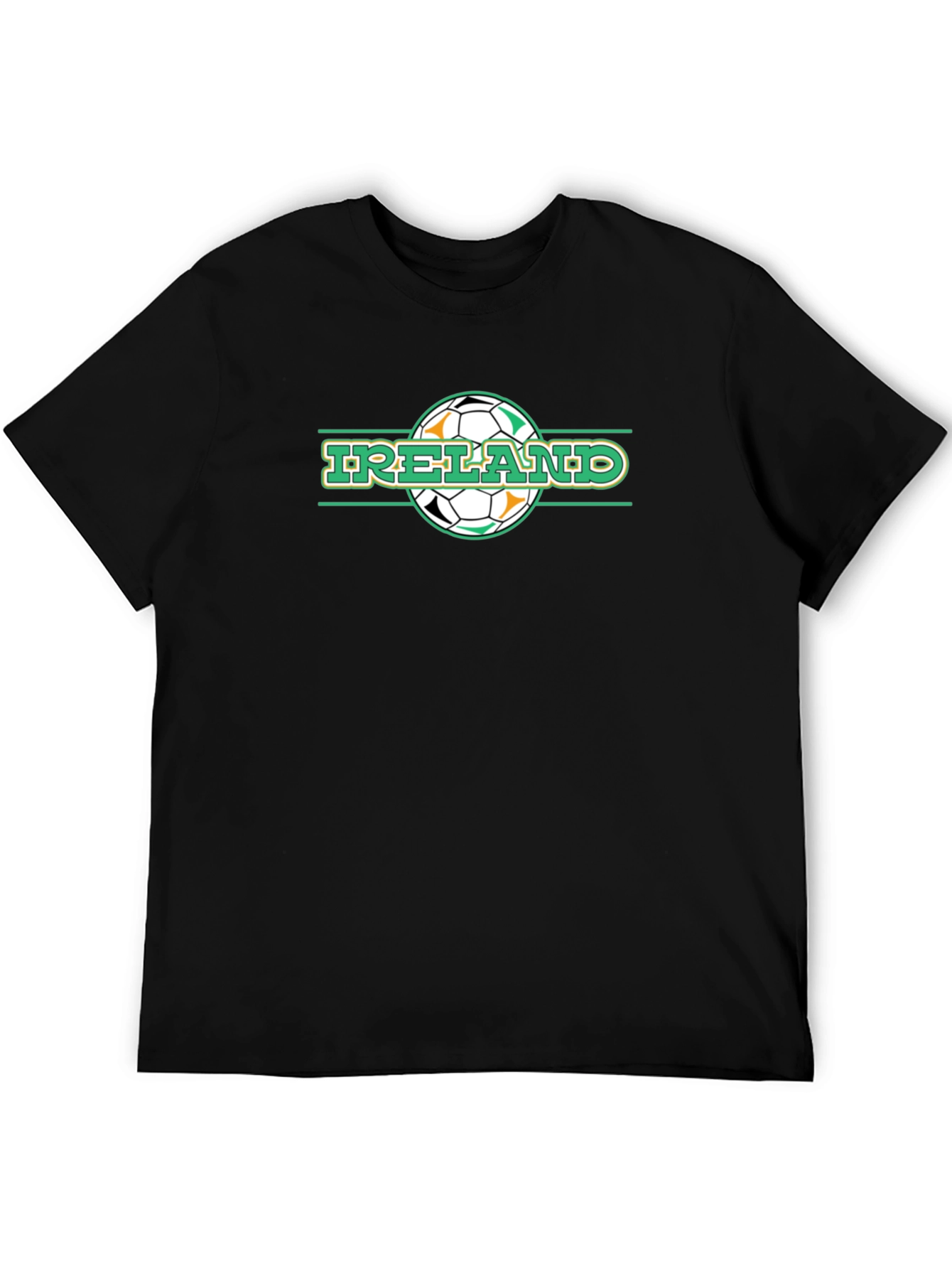 Ireland Soccer Ball Graphic T-Shirt