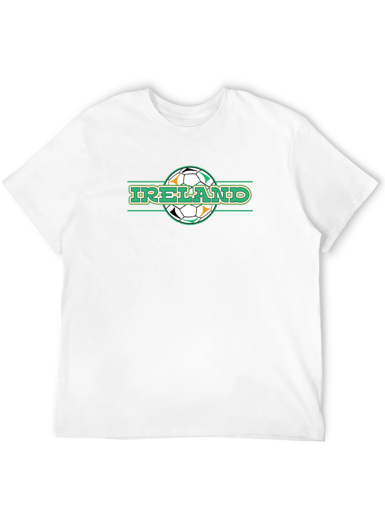 Ireland Soccer Ball Graphic T-Shirt