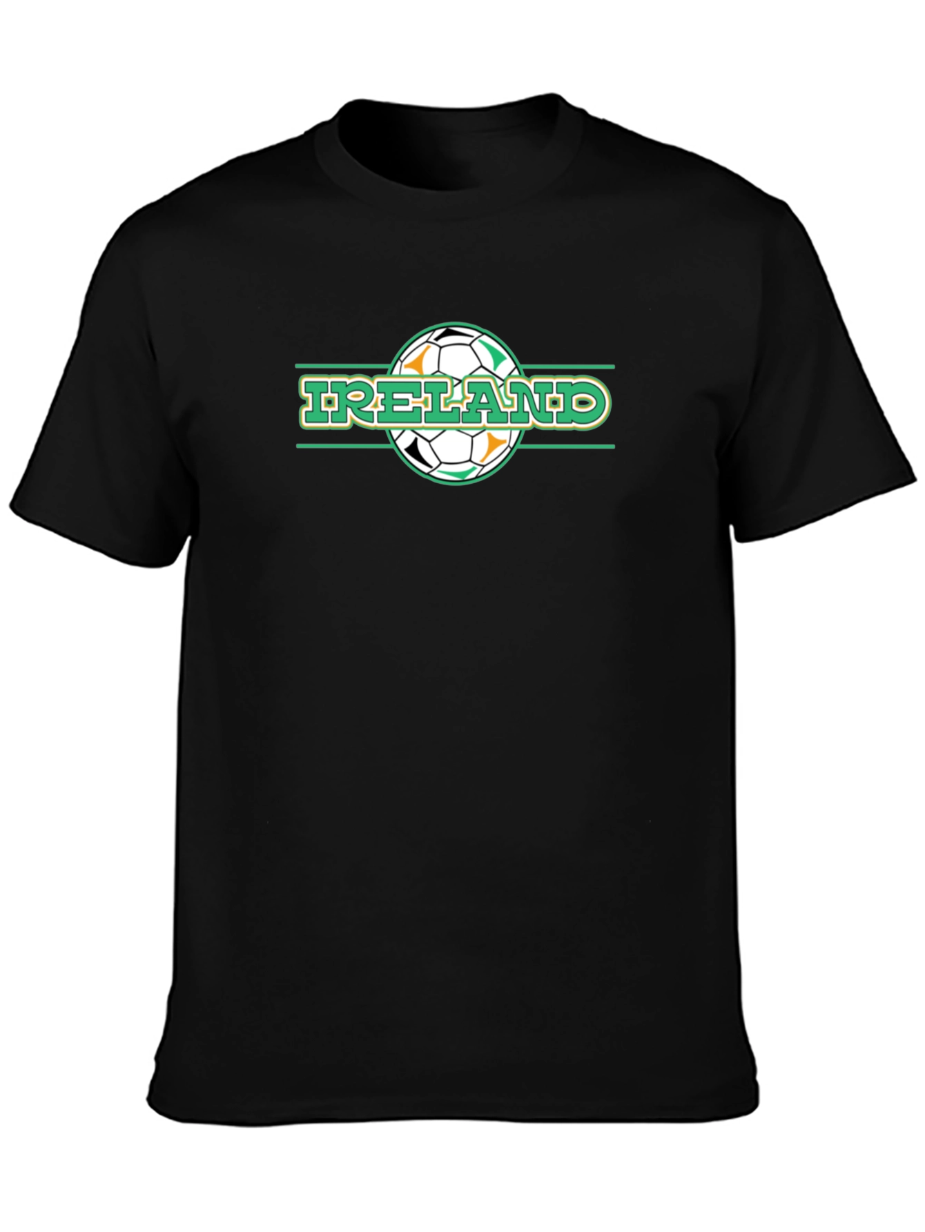 Ireland Soccer Ball Graphic T-Shirt