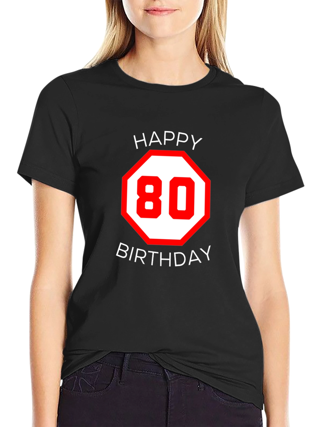 Happy 80th Birthday Graphic Tee