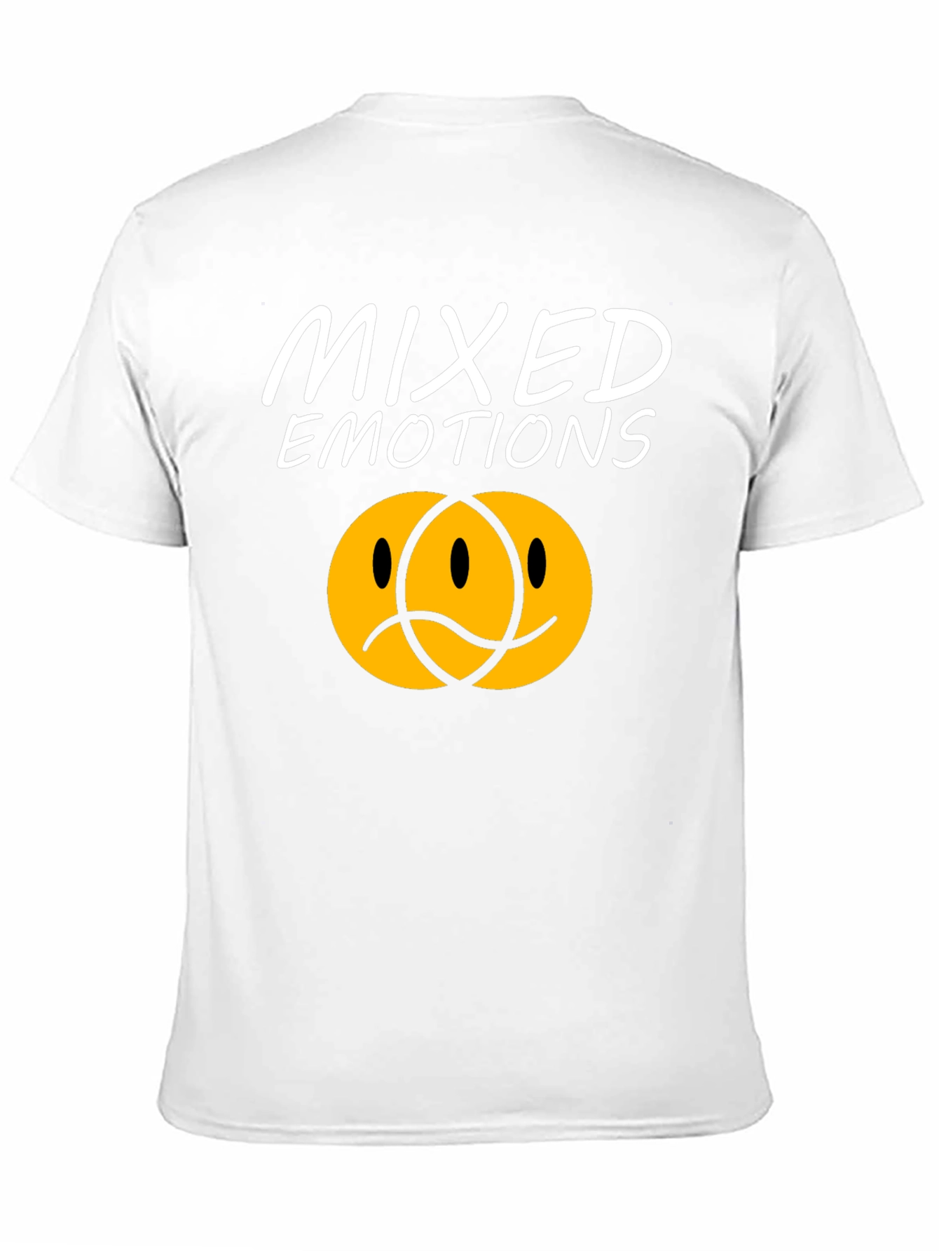 Mixed Emotions Graphic T-Shirt - Trendy Unisex Tee