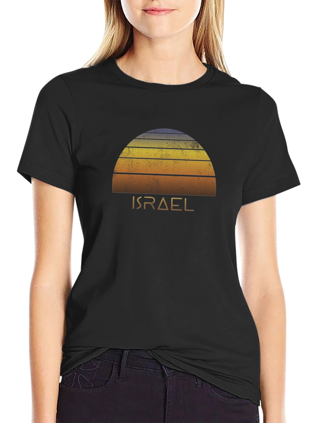 Retro Israel Sunset T-Shirt