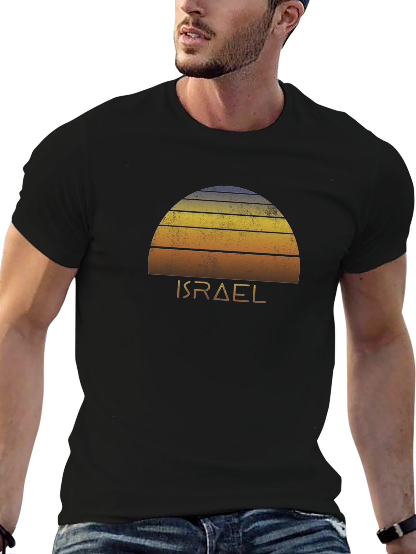 Retro Israel Sunset T-Shirt