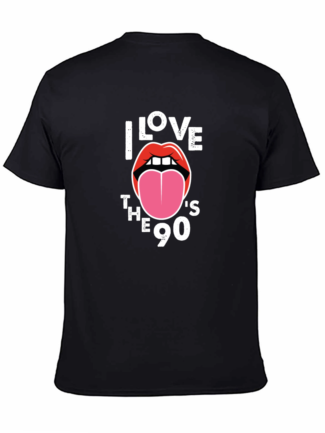 I Love the 90s Black Graphic Tee