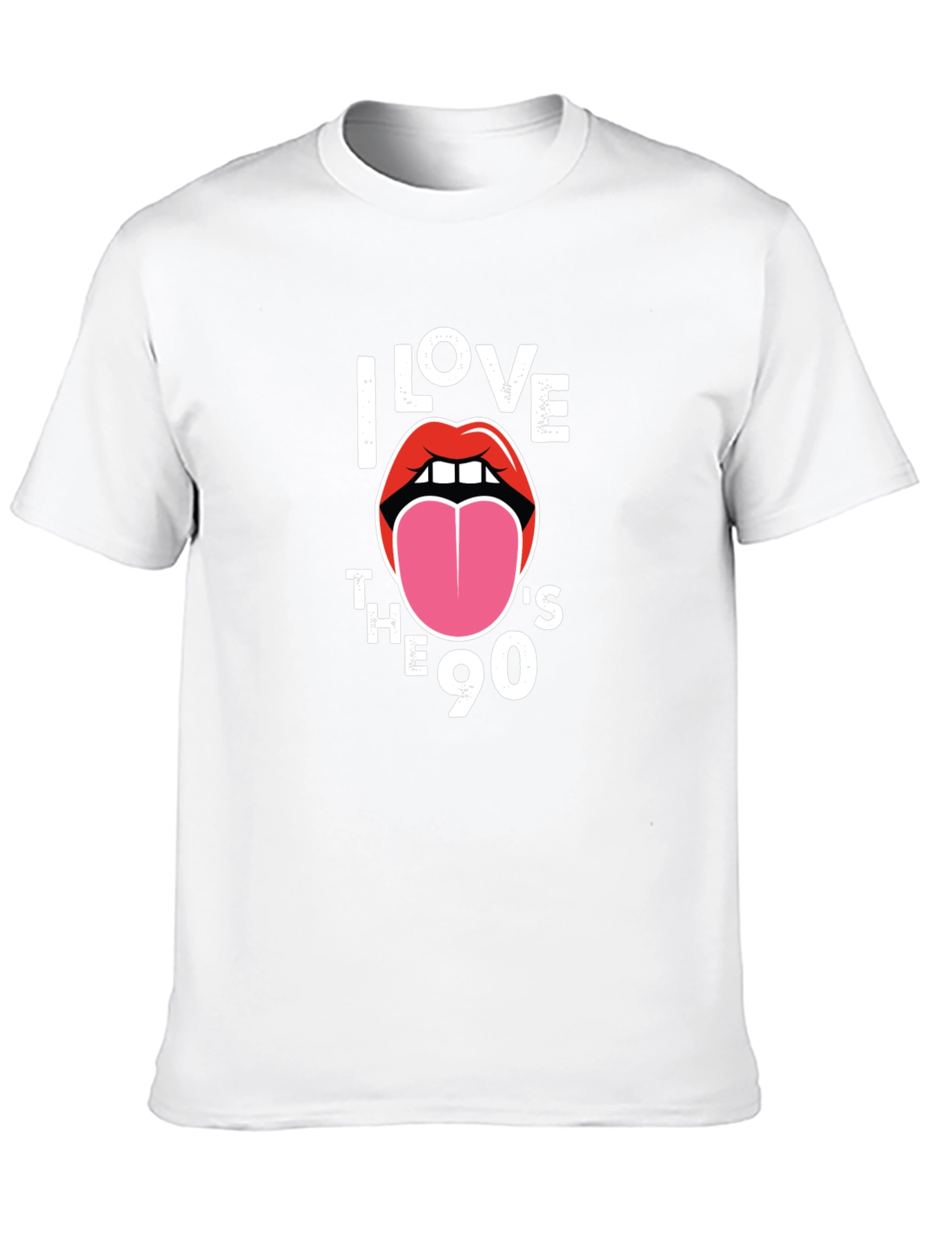 I Love the 90s Black Graphic Tee