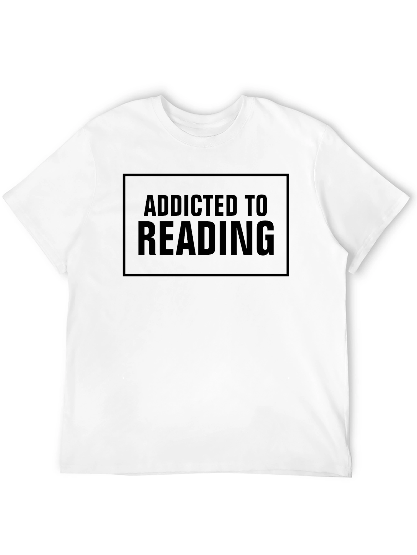 Addicted to Reading Graphic Tee - Black