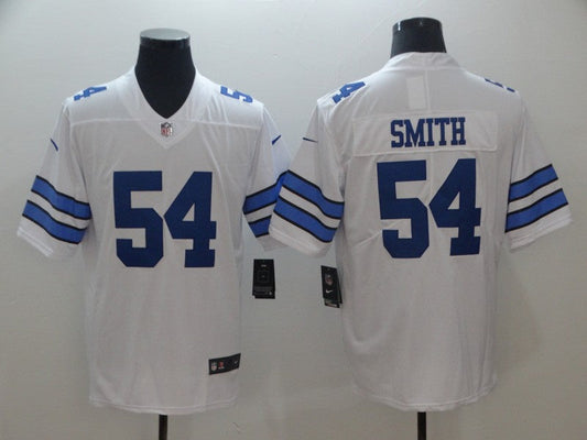 Men's Dallas Cowboys Jaylon Smith #54 White Game Player Jerseys