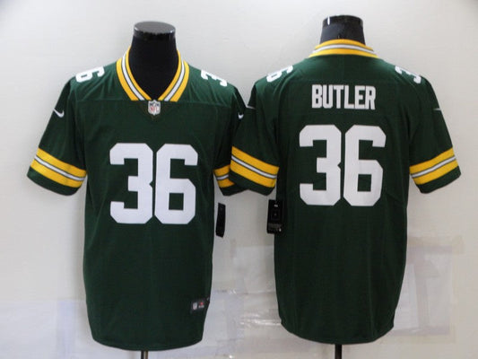 Men's Green Bay Packers LeRoy Butler #36 Green Game Jerseys