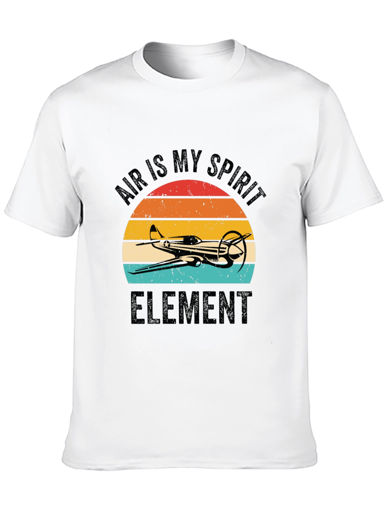 Air is My Spirit Element Airplane T-Shirt