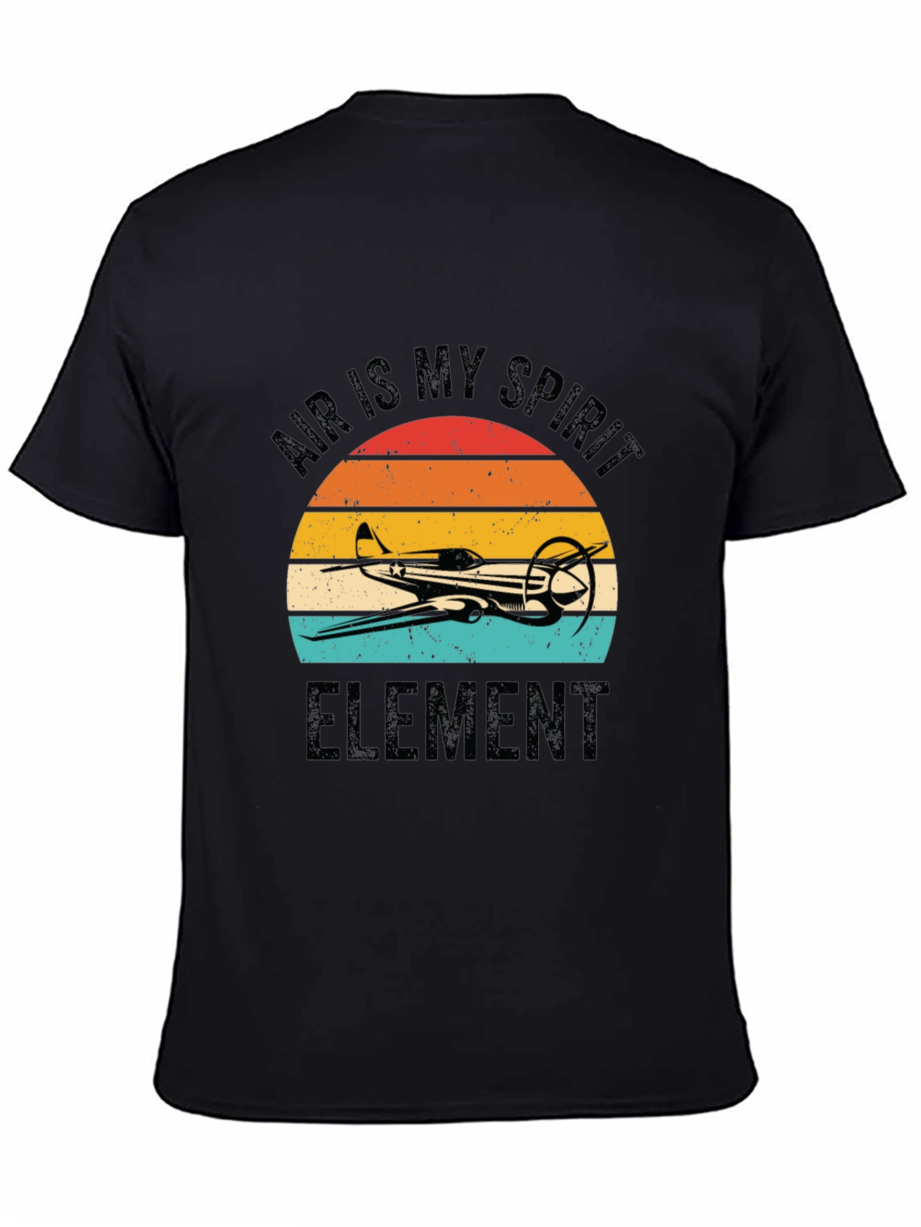 Air is My Spirit Element Airplane T-Shirt