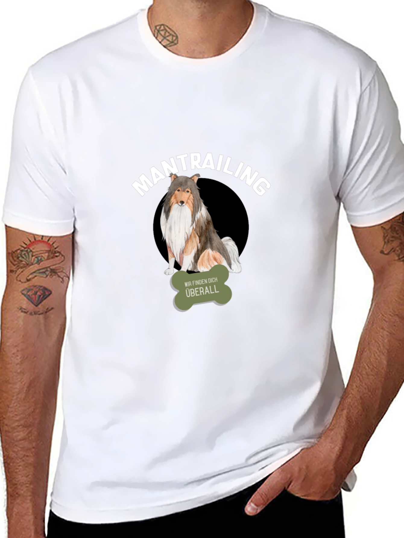 Mantrailing Dog Lover T-Shirt