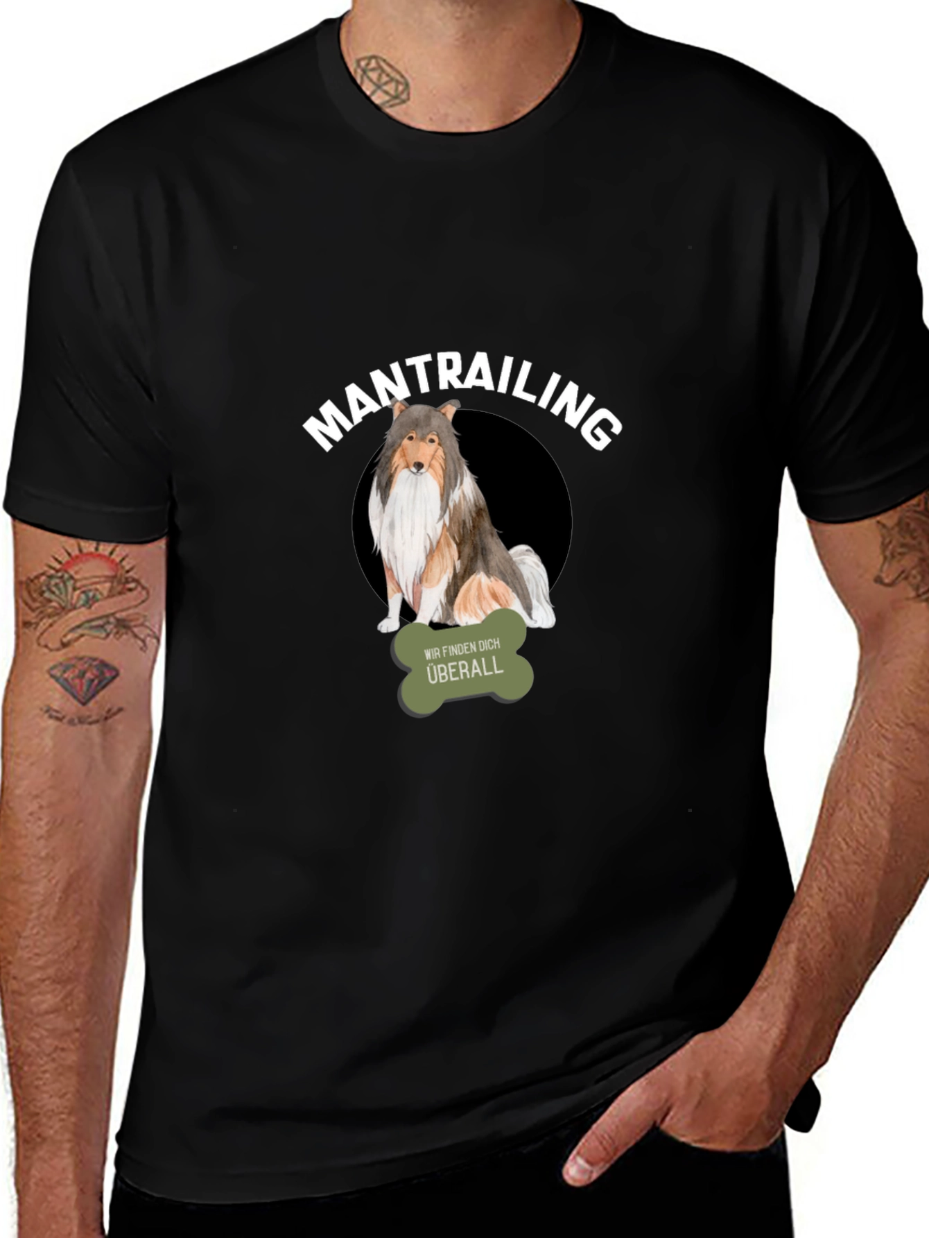 Mantrailing Dog Lover T-Shirt