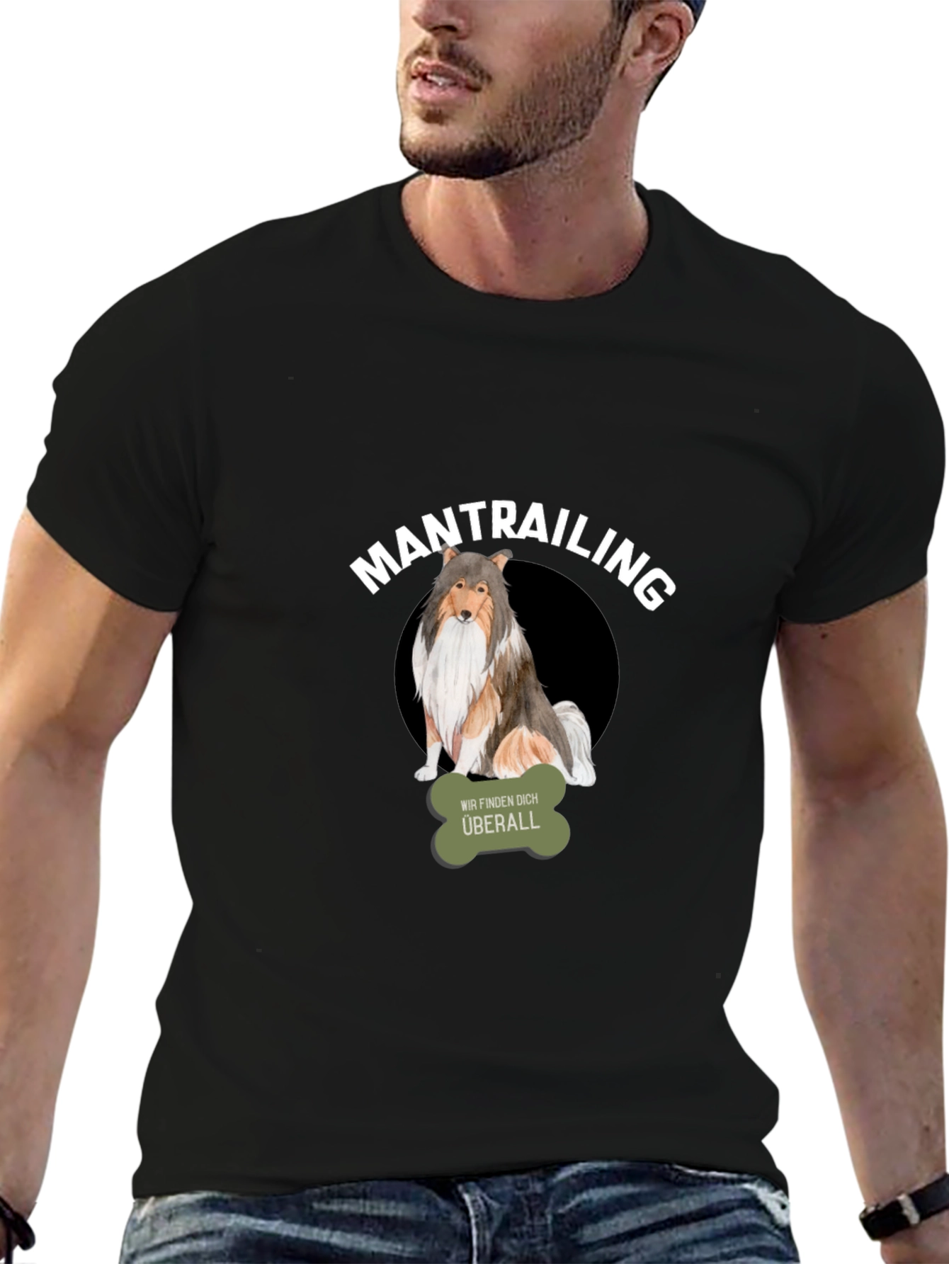 Mantrailing Dog Lover T-Shirt