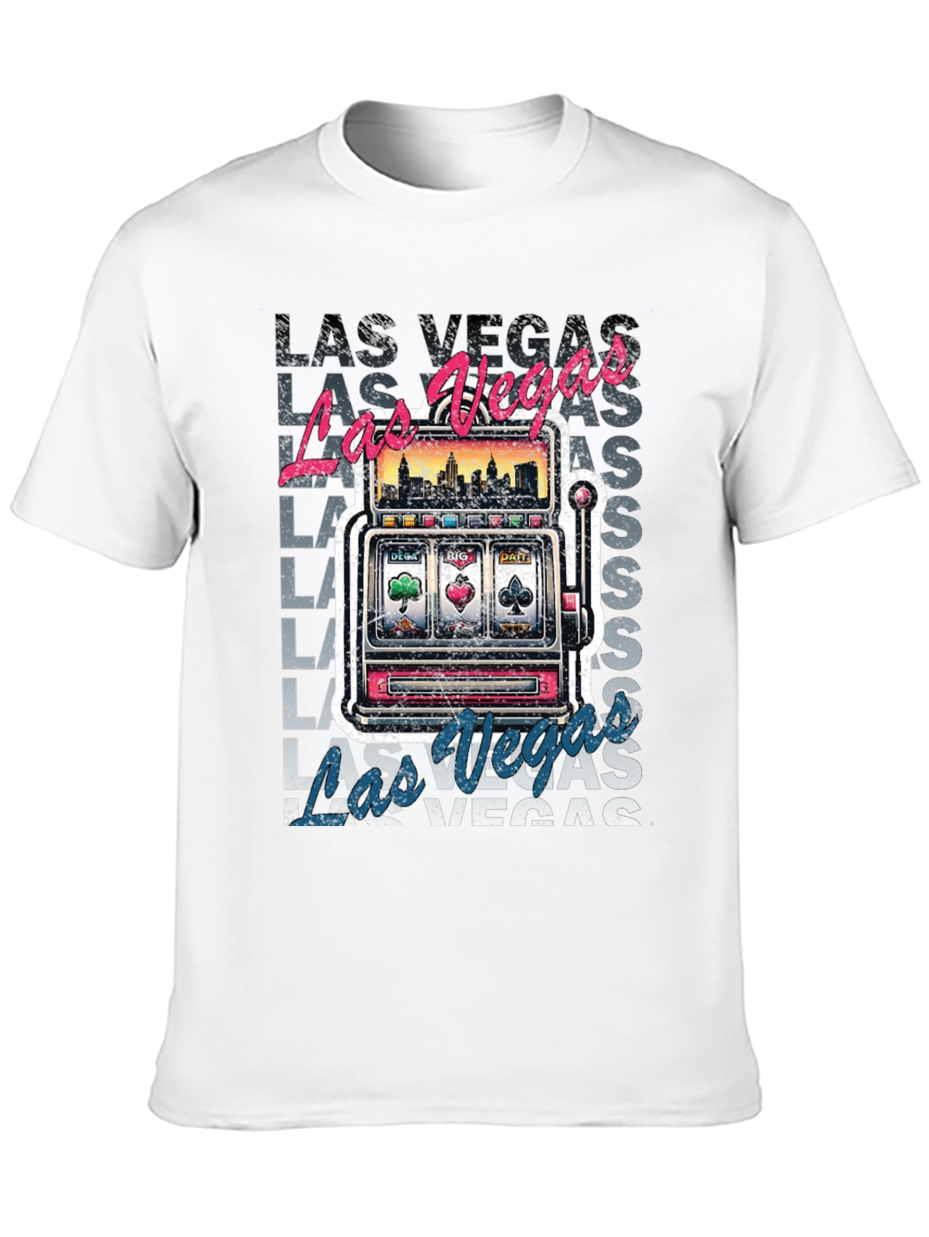 Las Vegas Slot Machine Graphic Tee