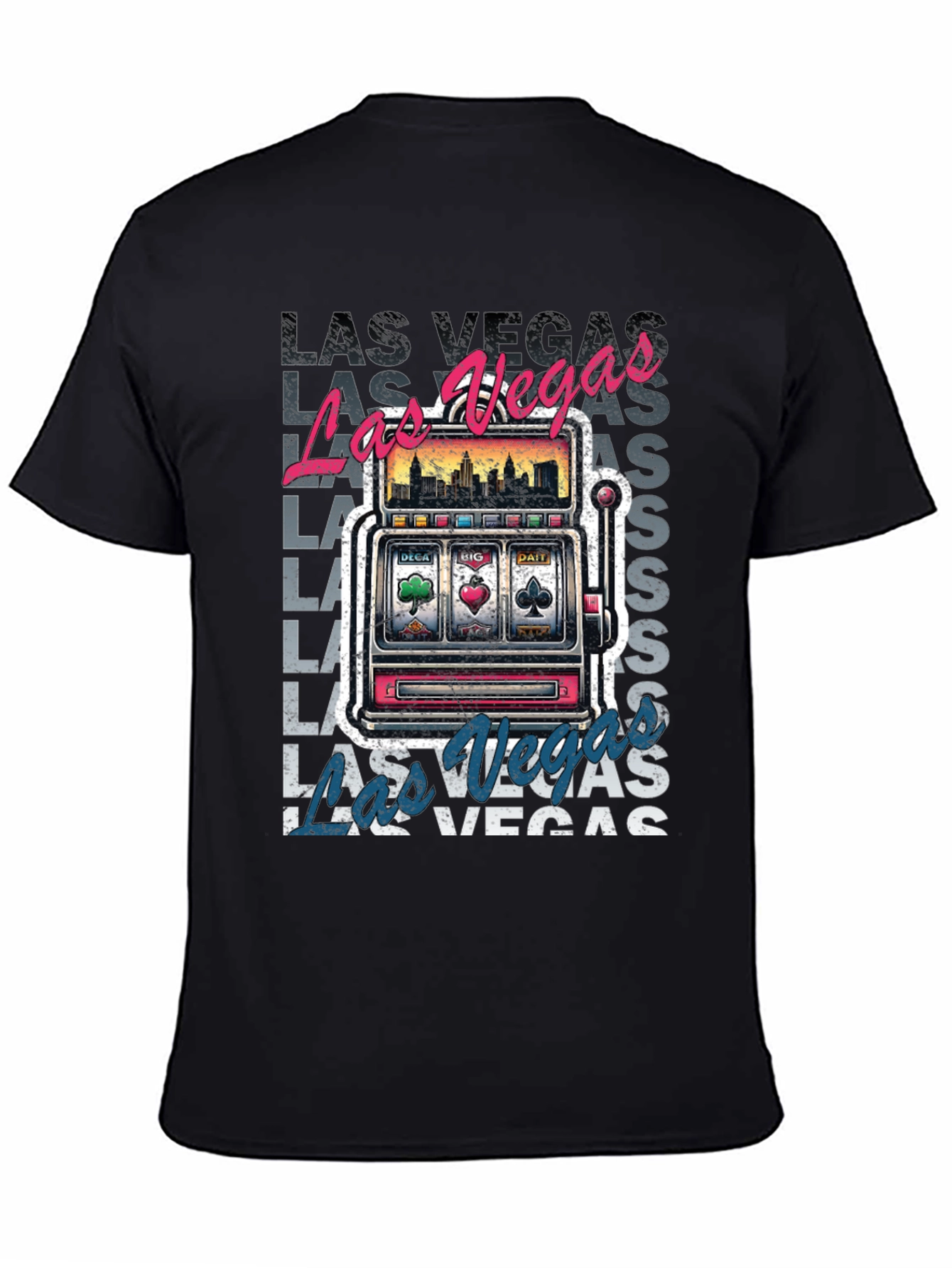 Las Vegas Slot Machine Graphic Tee