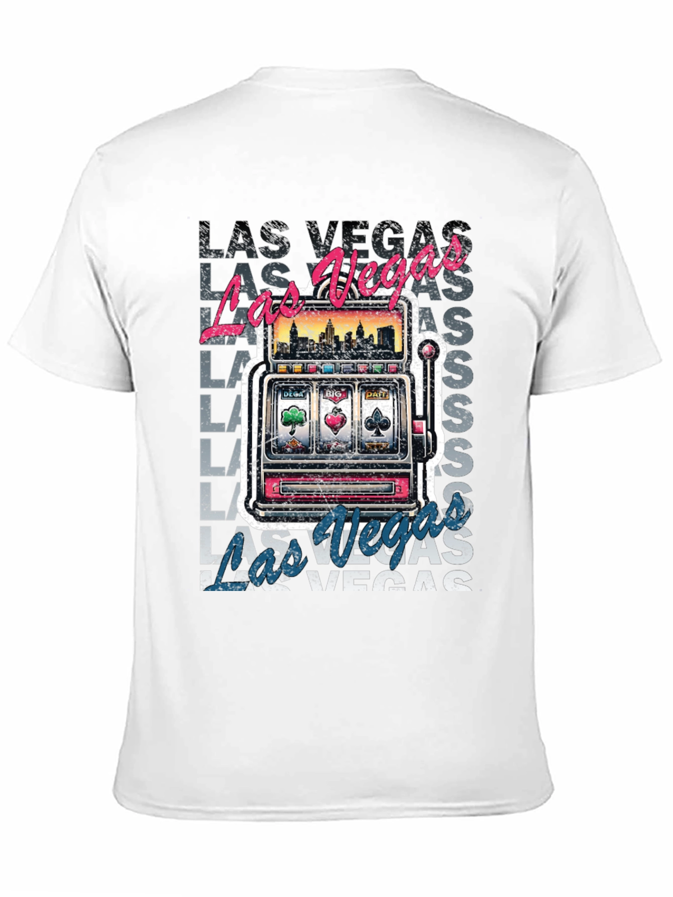 Las Vegas Slot Machine Graphic Tee
