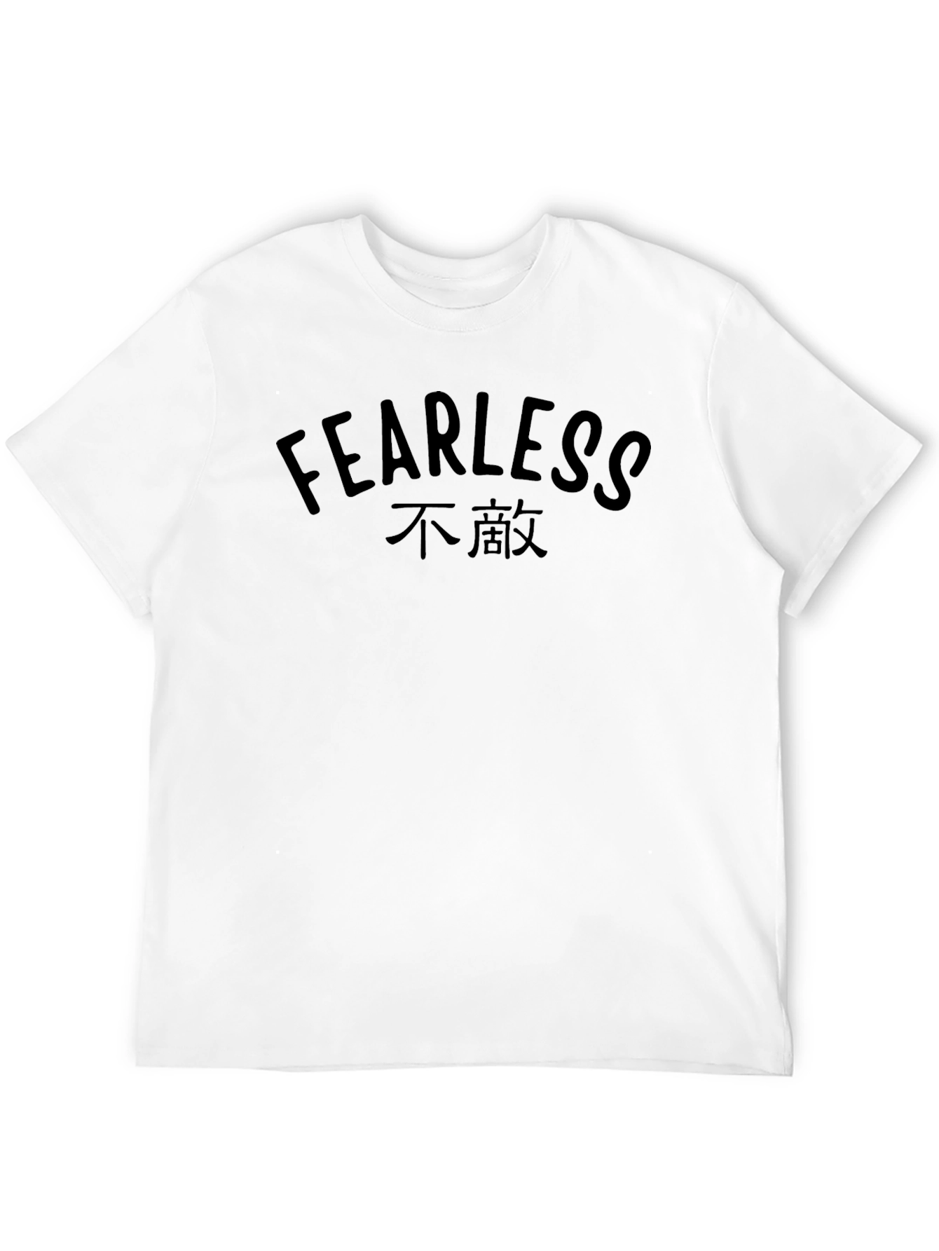 Fearless Graphic Print T-Shirt
