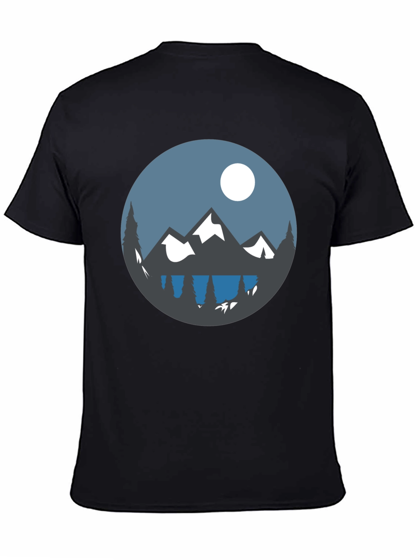 Mountain Scene Graphic Tee