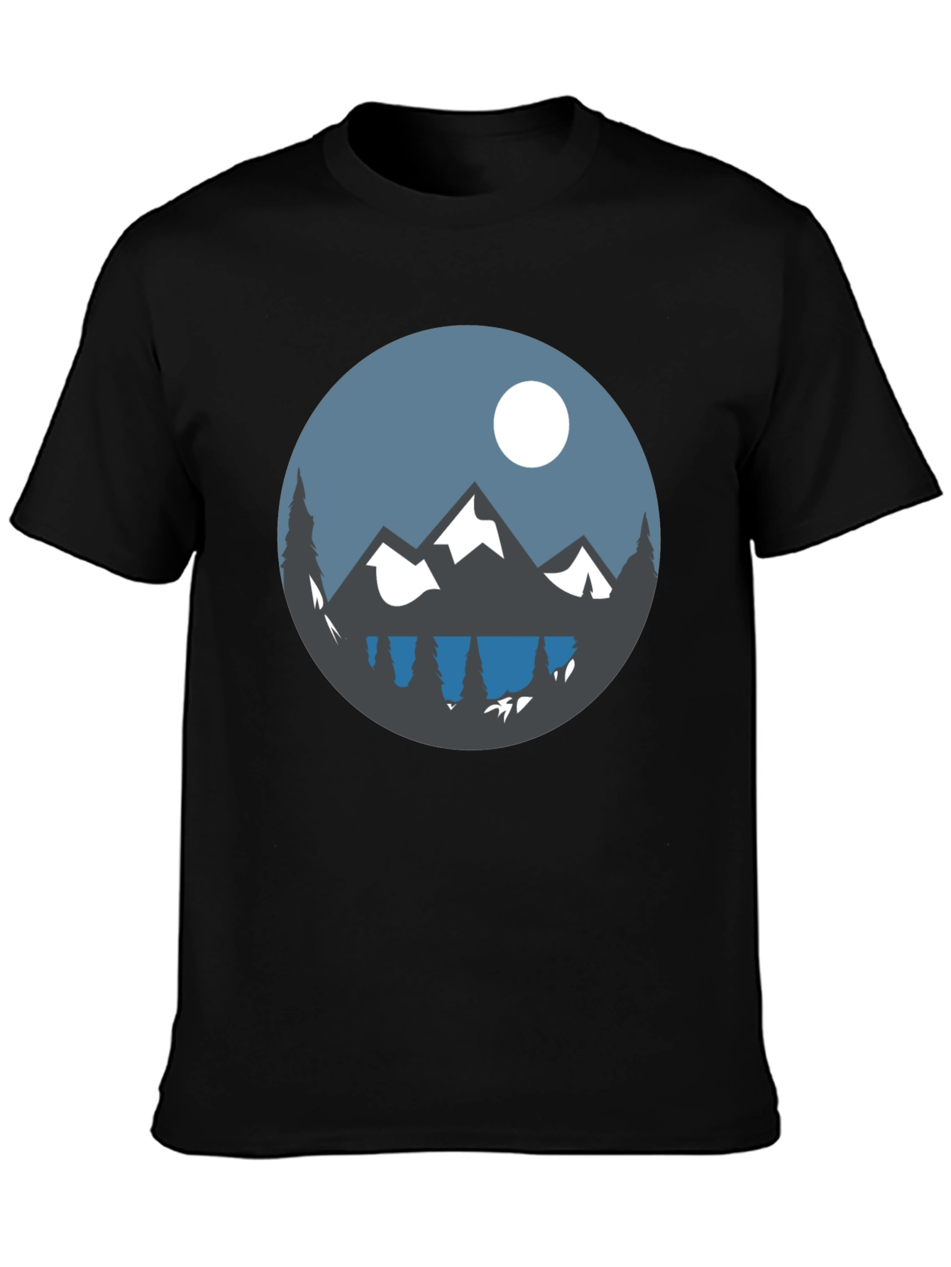 Mountain Scene Graphic Tee