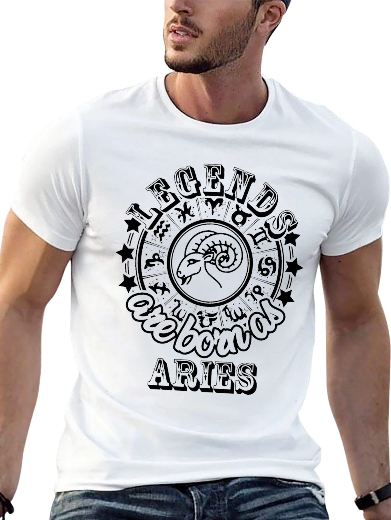 Aries Zodiac Legend T-Shirt