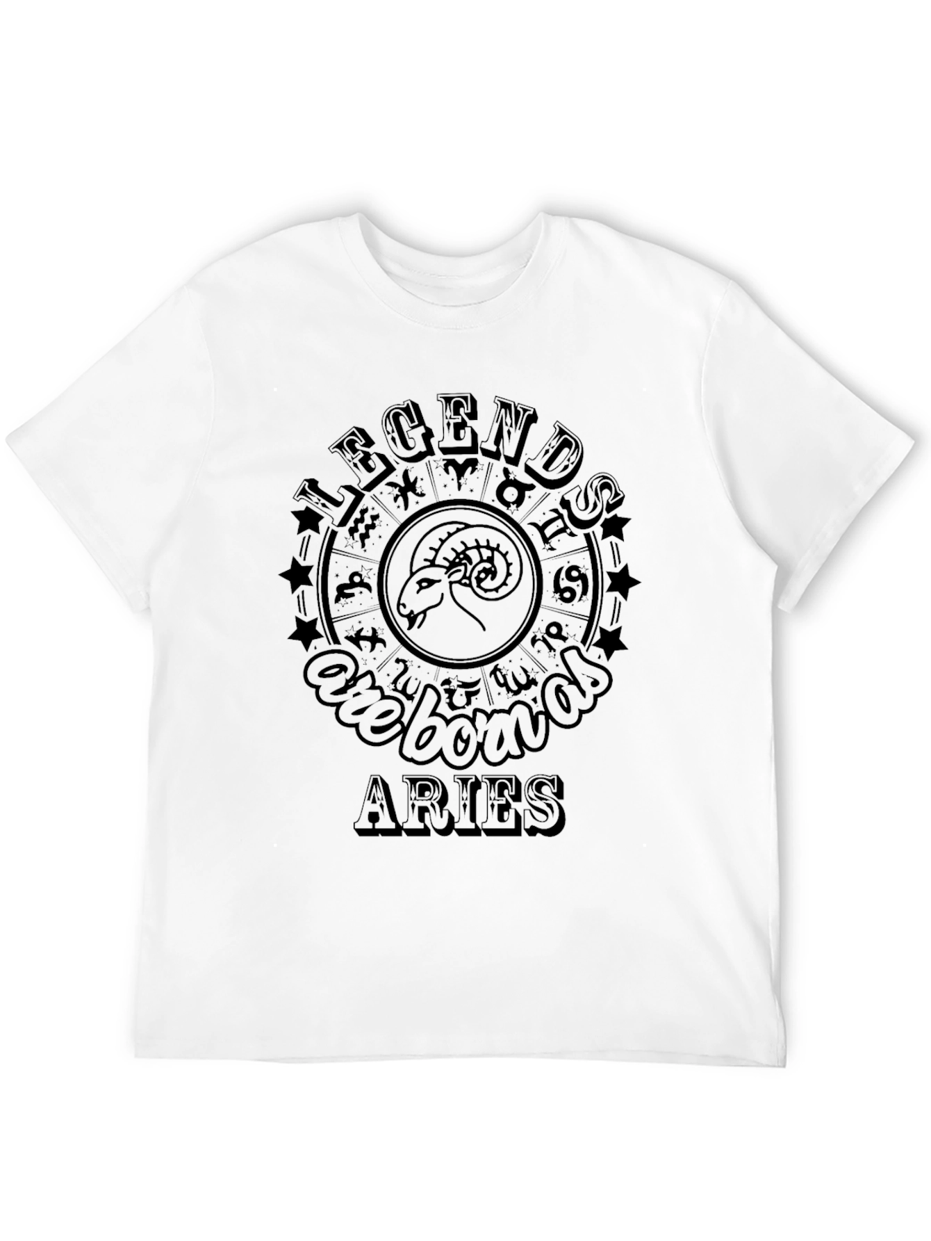 Aries Zodiac Legend T-Shirt