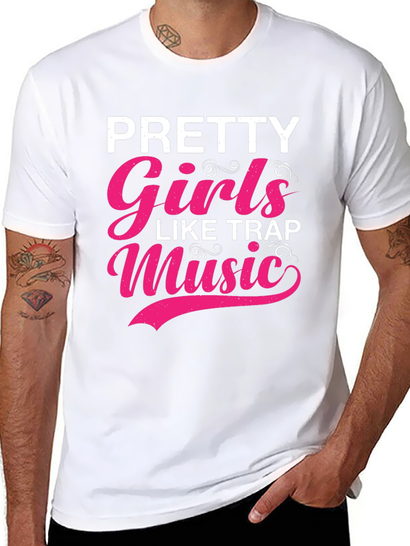Pretty Girls Like Trap Music T-Shirt