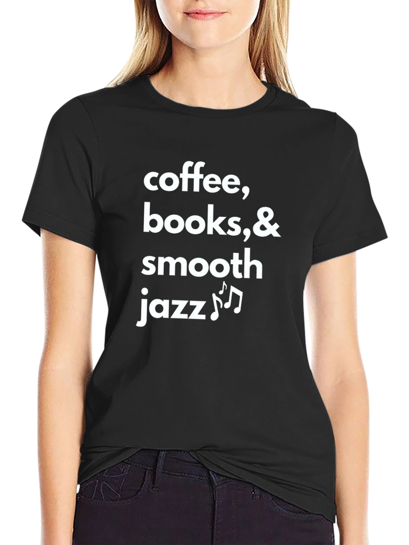 Coffee Books & Smooth Jazz T-Shirt