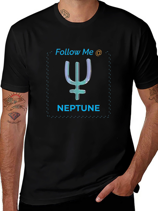 Neptune Graphic Tee - Follow Me T-Shirt