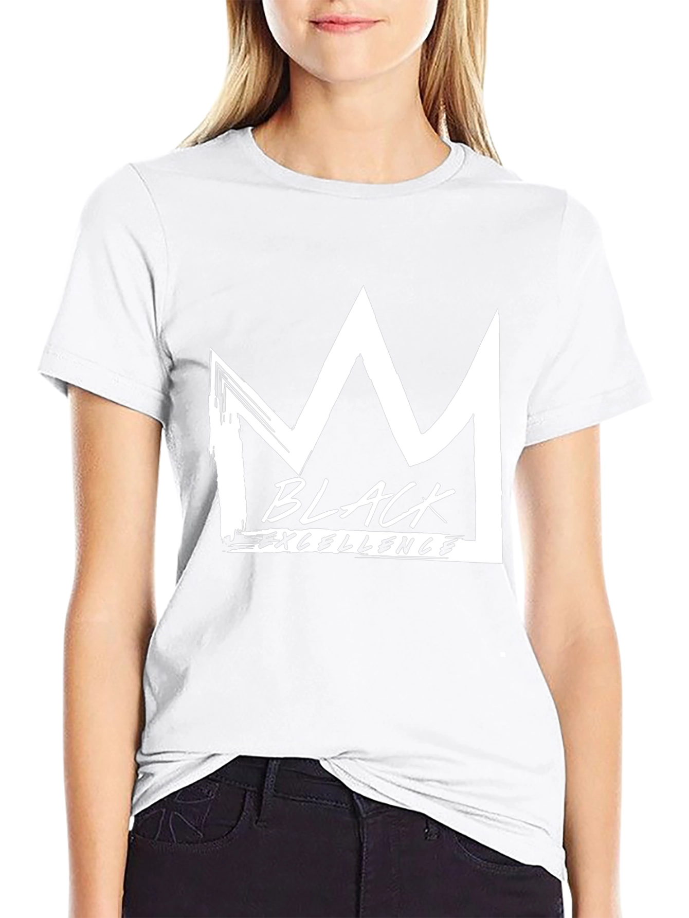 Black Excellence Crown Graphic Tee