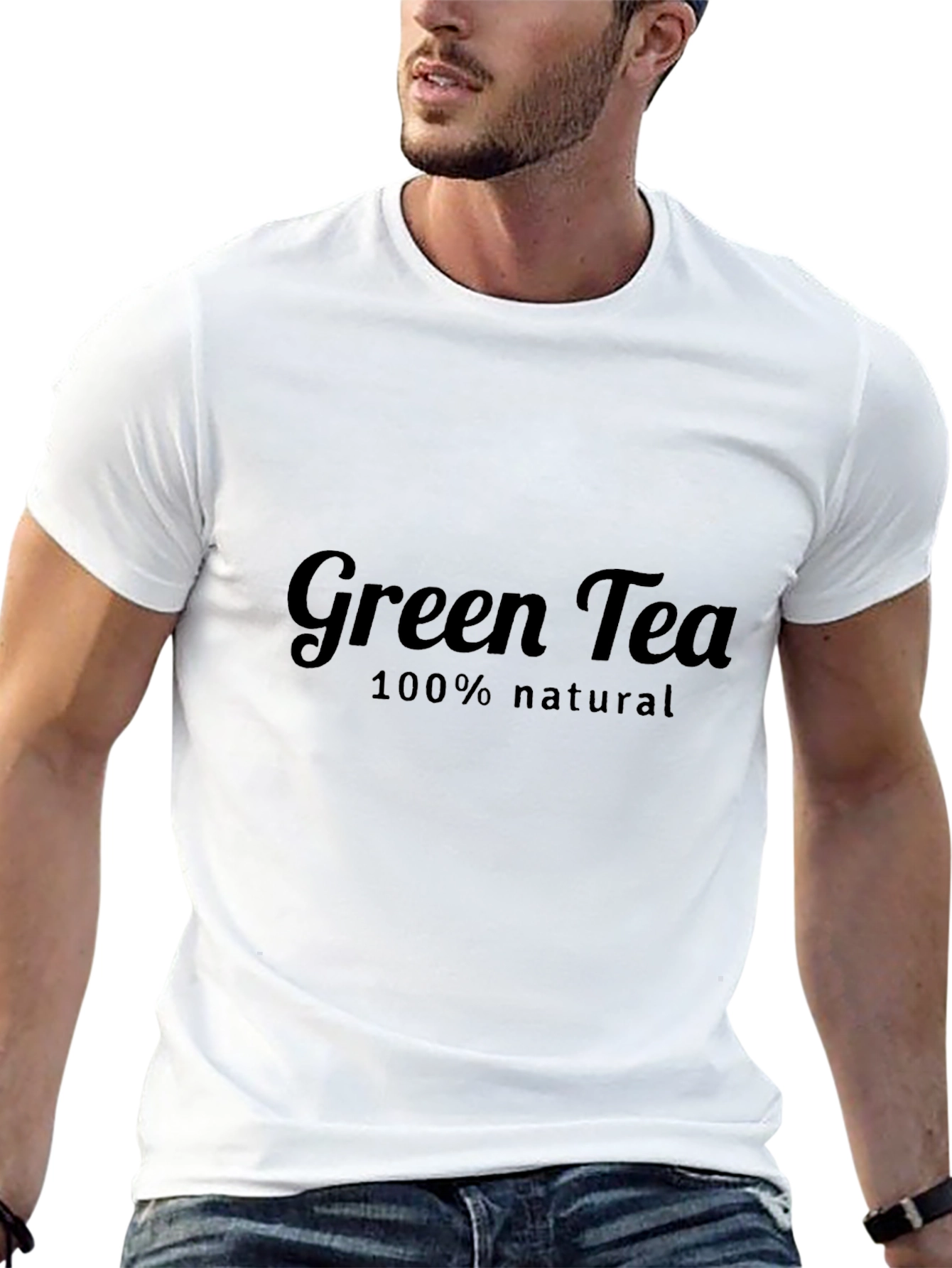 Green Tea 100% Natural Graphic Tee