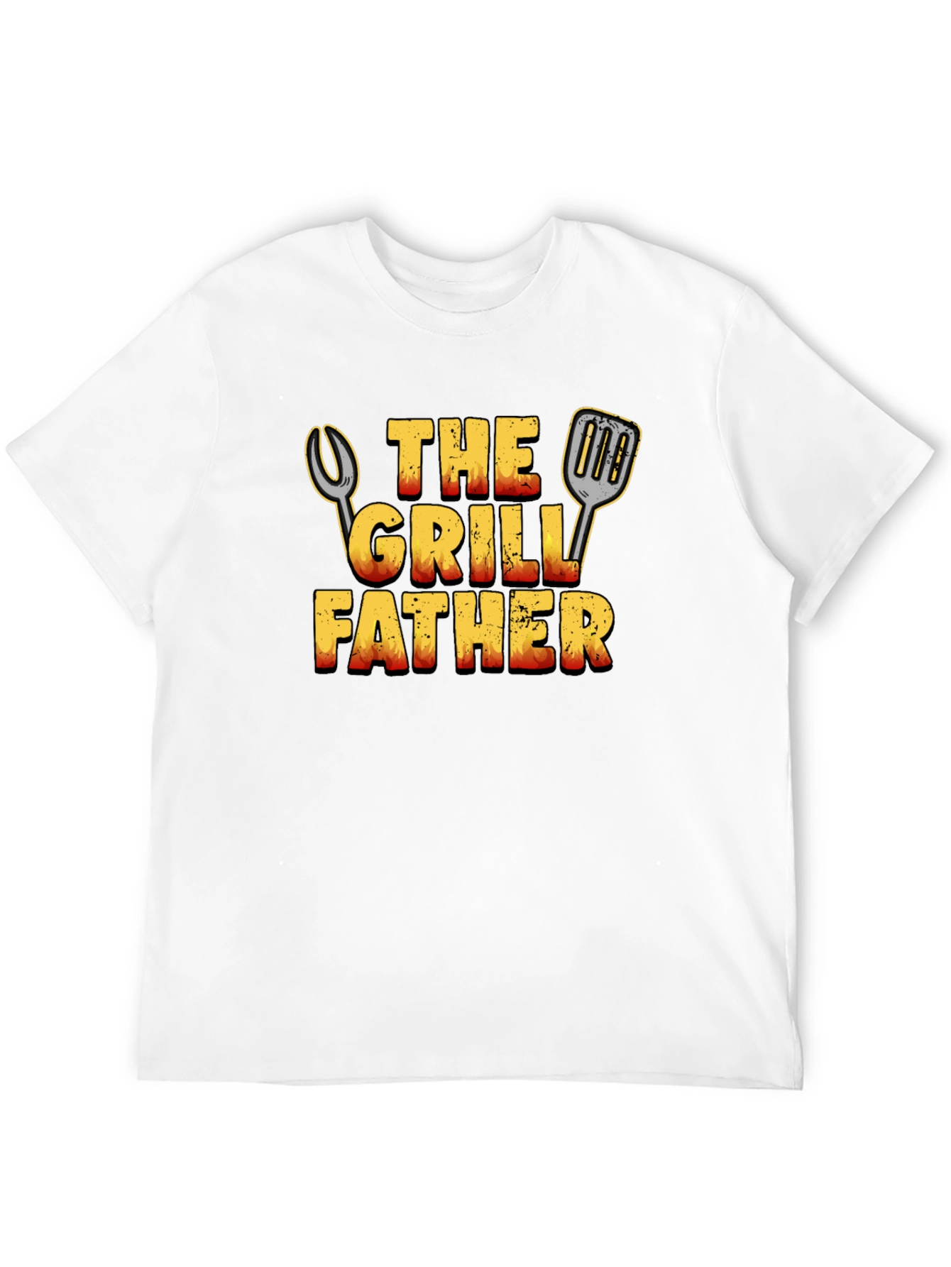 The Grill Father T-Shirt - BBQ Dad