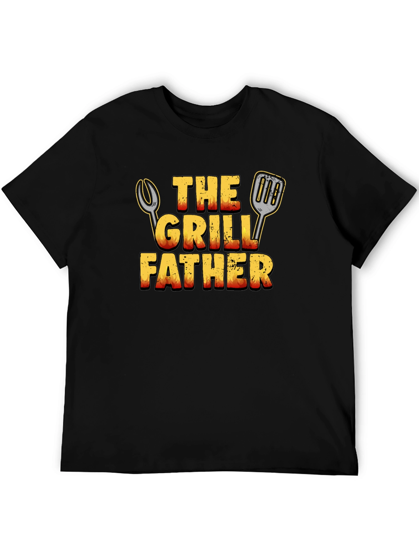 The Grill Father T-Shirt - BBQ Dad