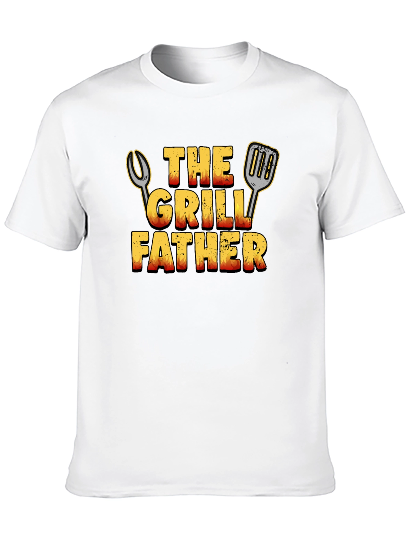 The Grill Father T-Shirt - BBQ Dad