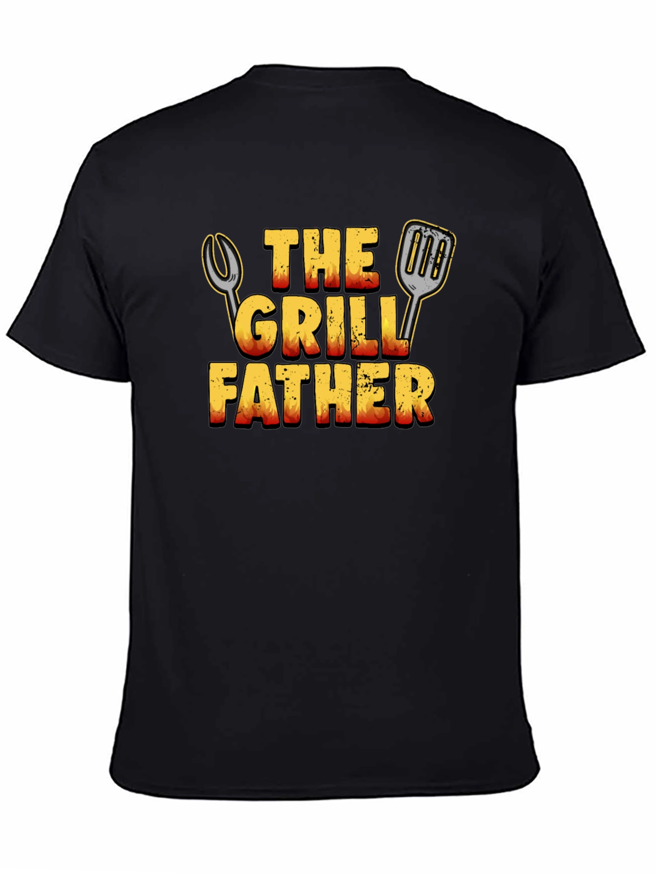 The Grill Father T-Shirt - BBQ Dad