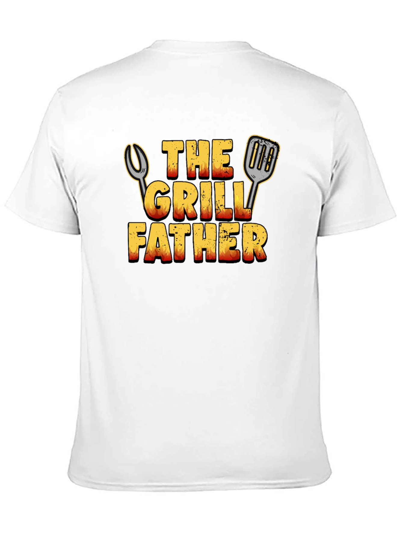 The Grill Father T-Shirt - BBQ Dad