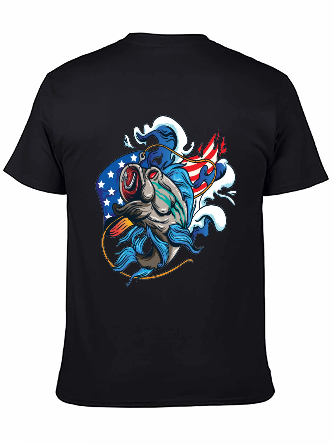 American Fish Graphic Tee