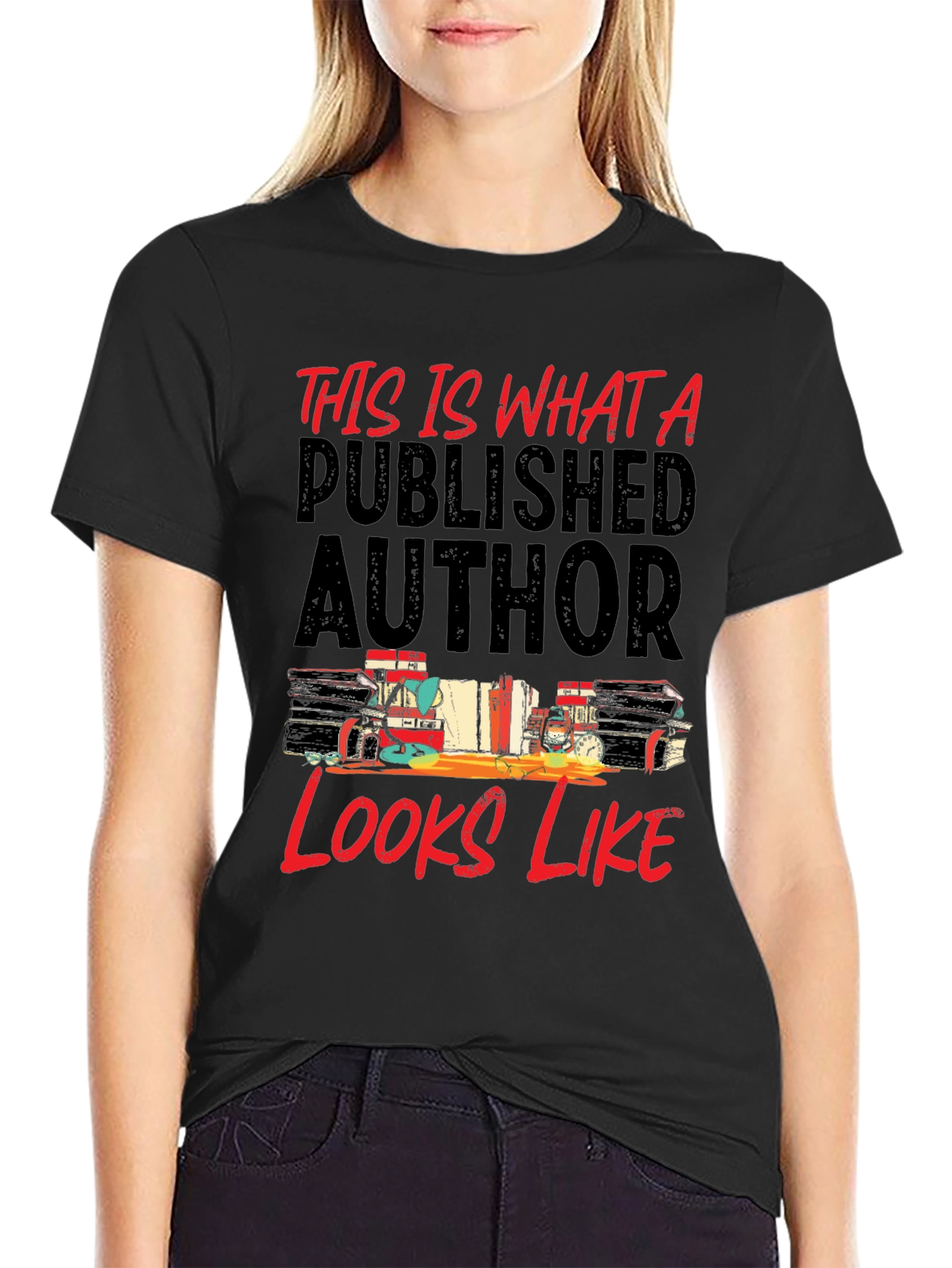 Published Author Graphic T-Shirt