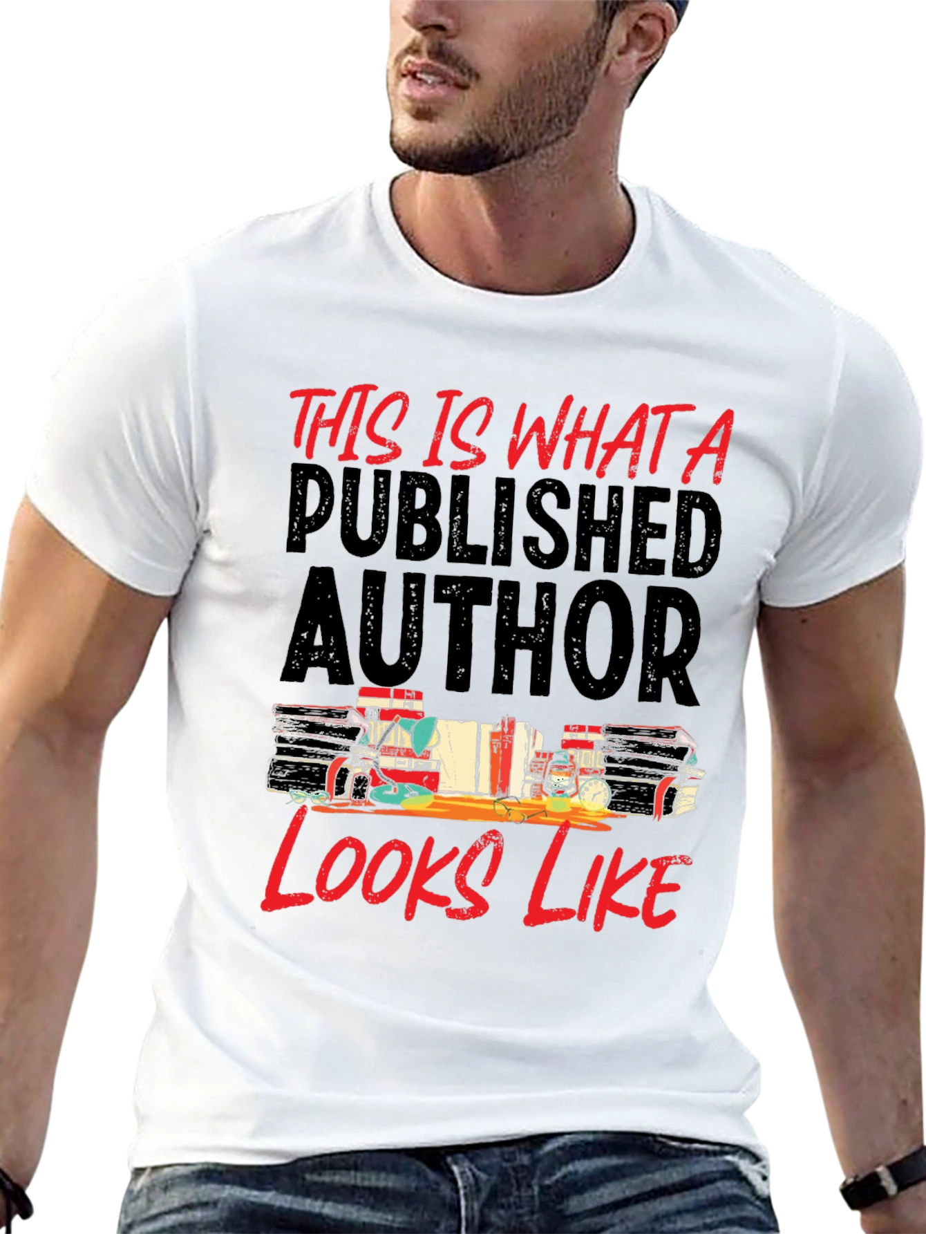 Published Author Graphic T-Shirt