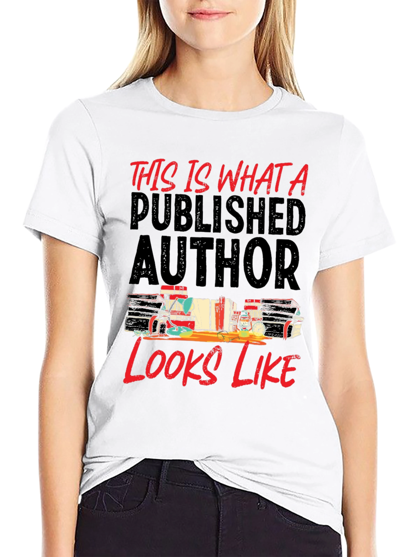 Published Author Graphic T-Shirt