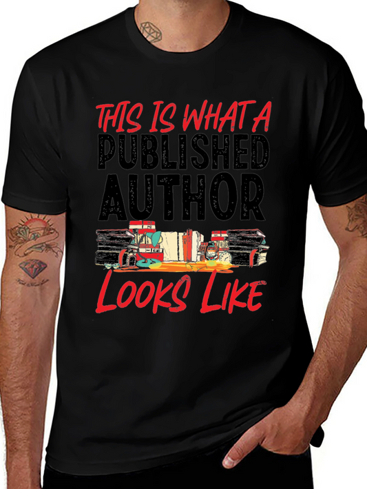 Published Author Graphic T-Shirt