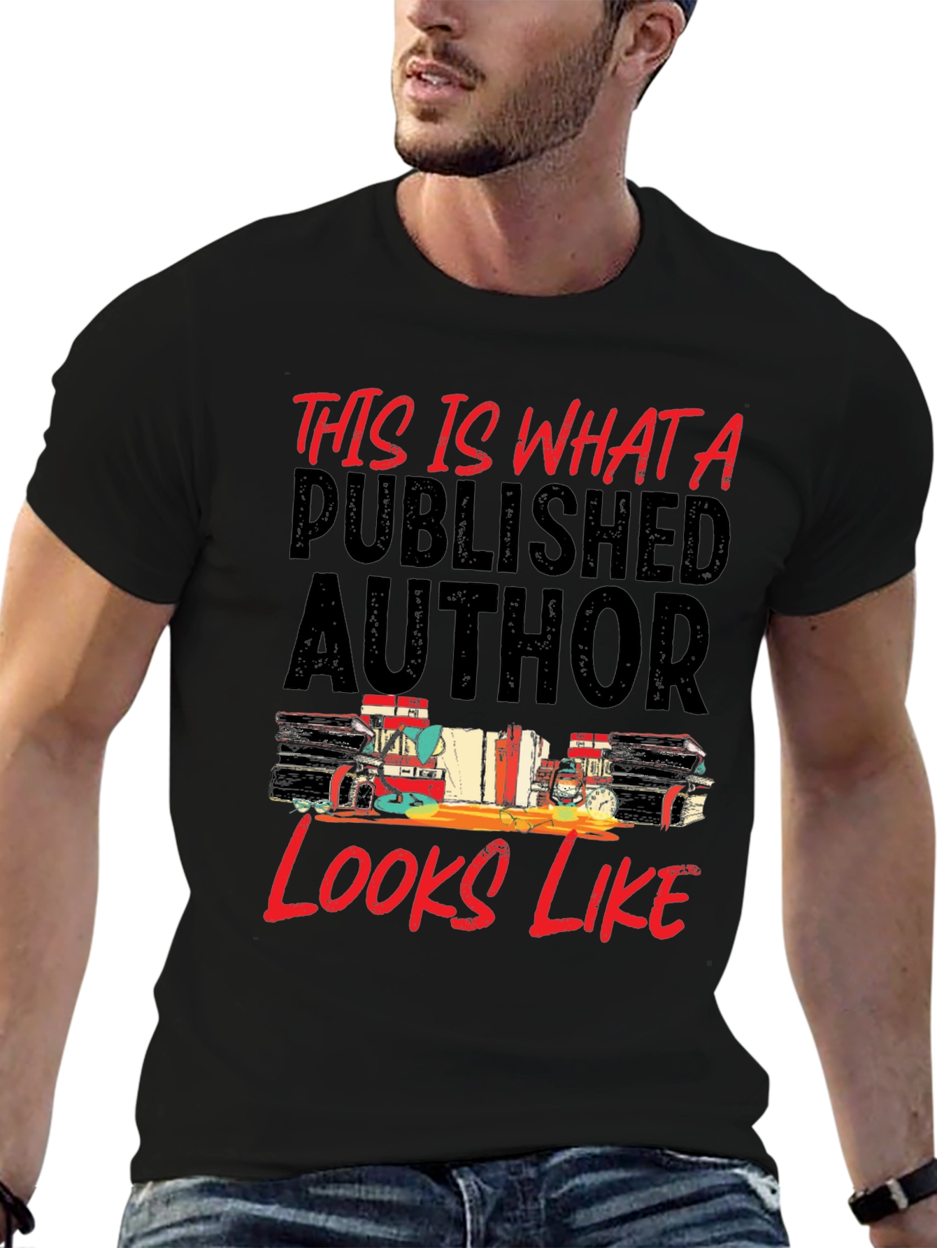 Published Author Graphic T-Shirt
