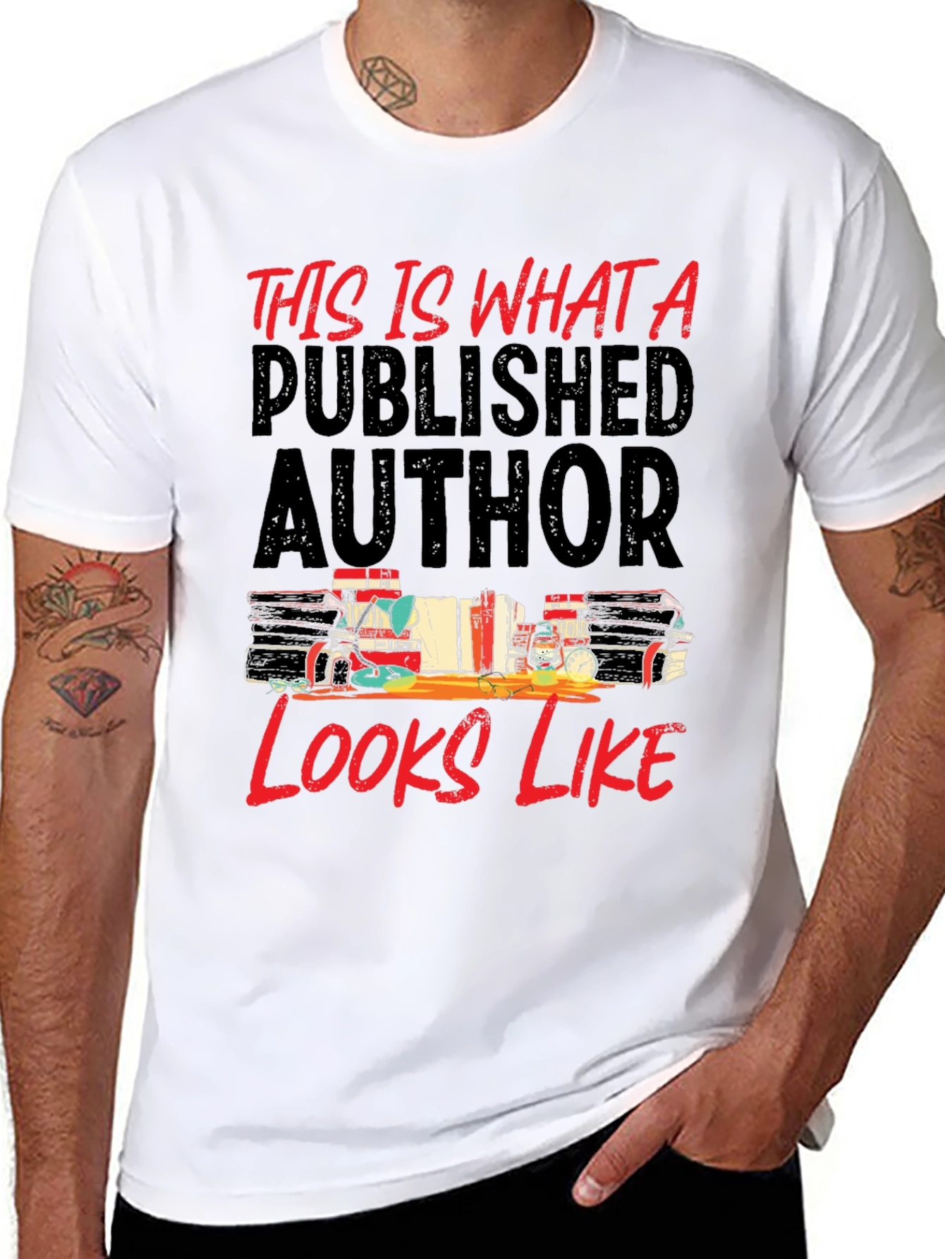 Published Author Graphic T-Shirt