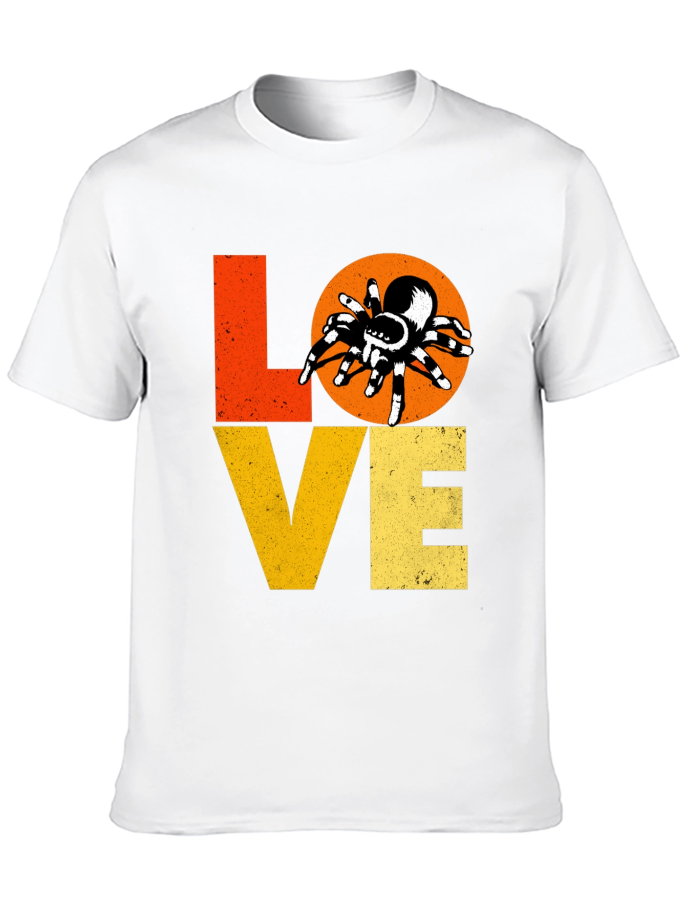 Love Spiders Black Graphic Tee