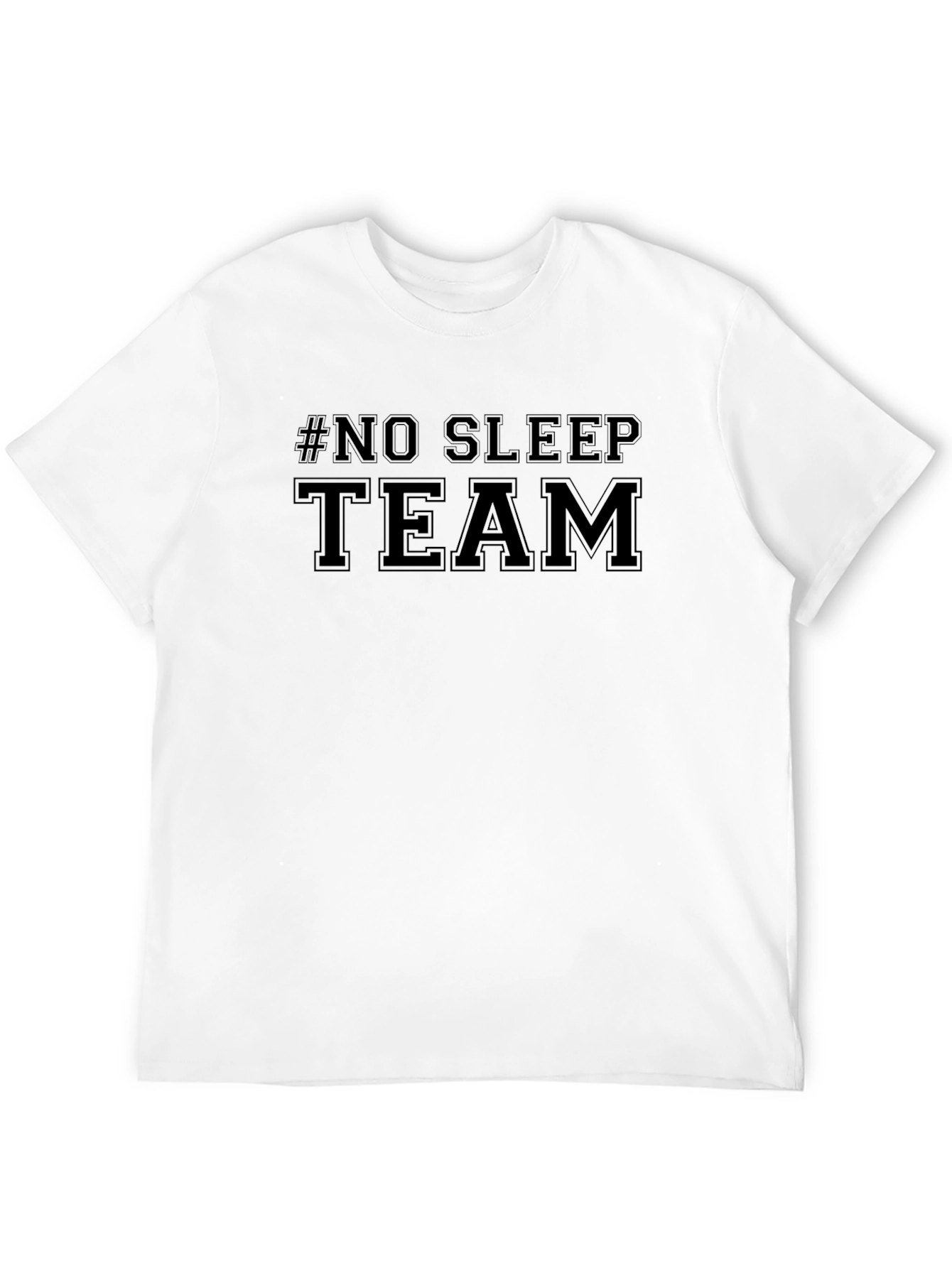 No Sleep Team Black T-Shirt