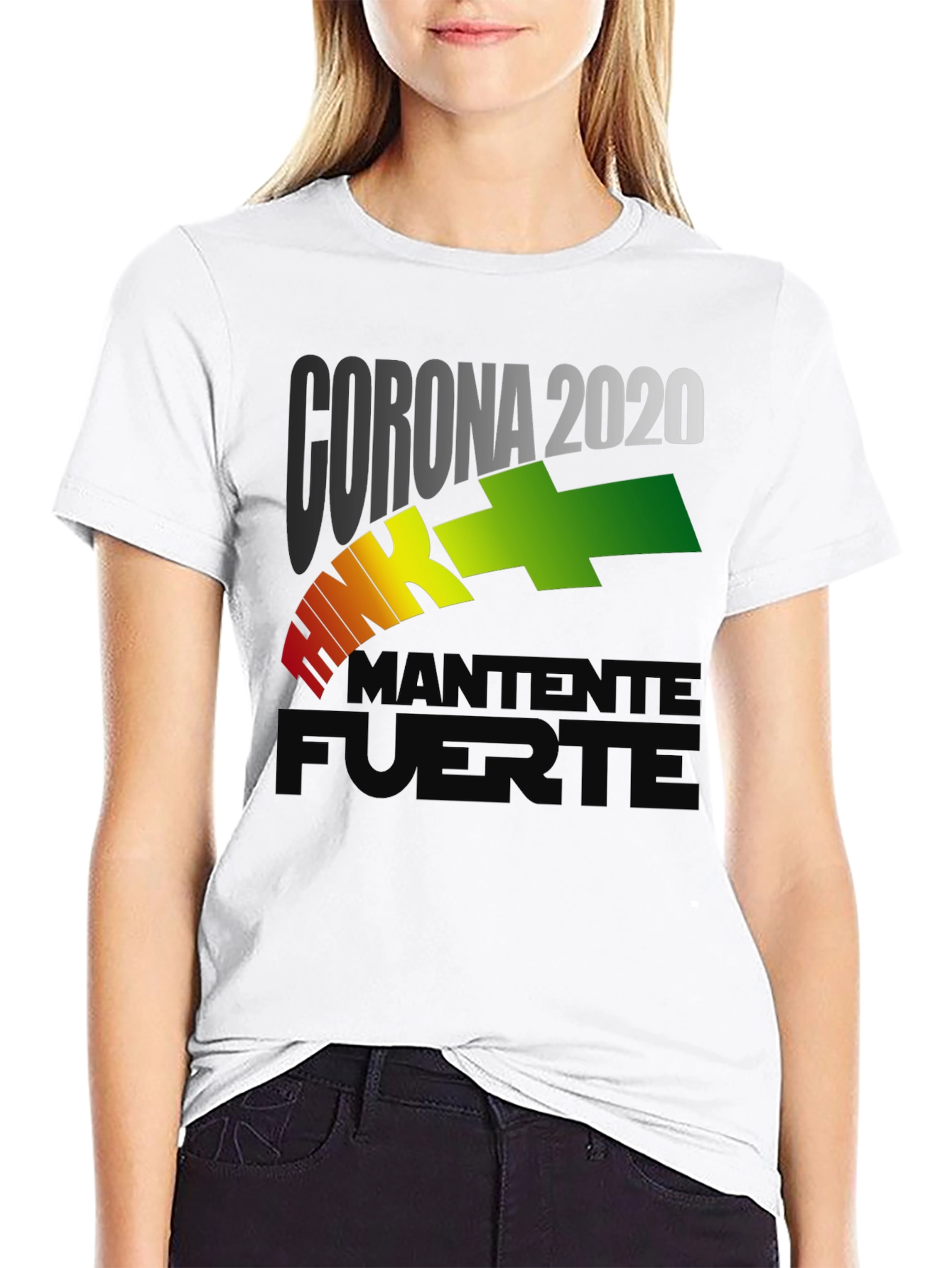 Corona 2020 Stay Strong Graphic T-Shirt