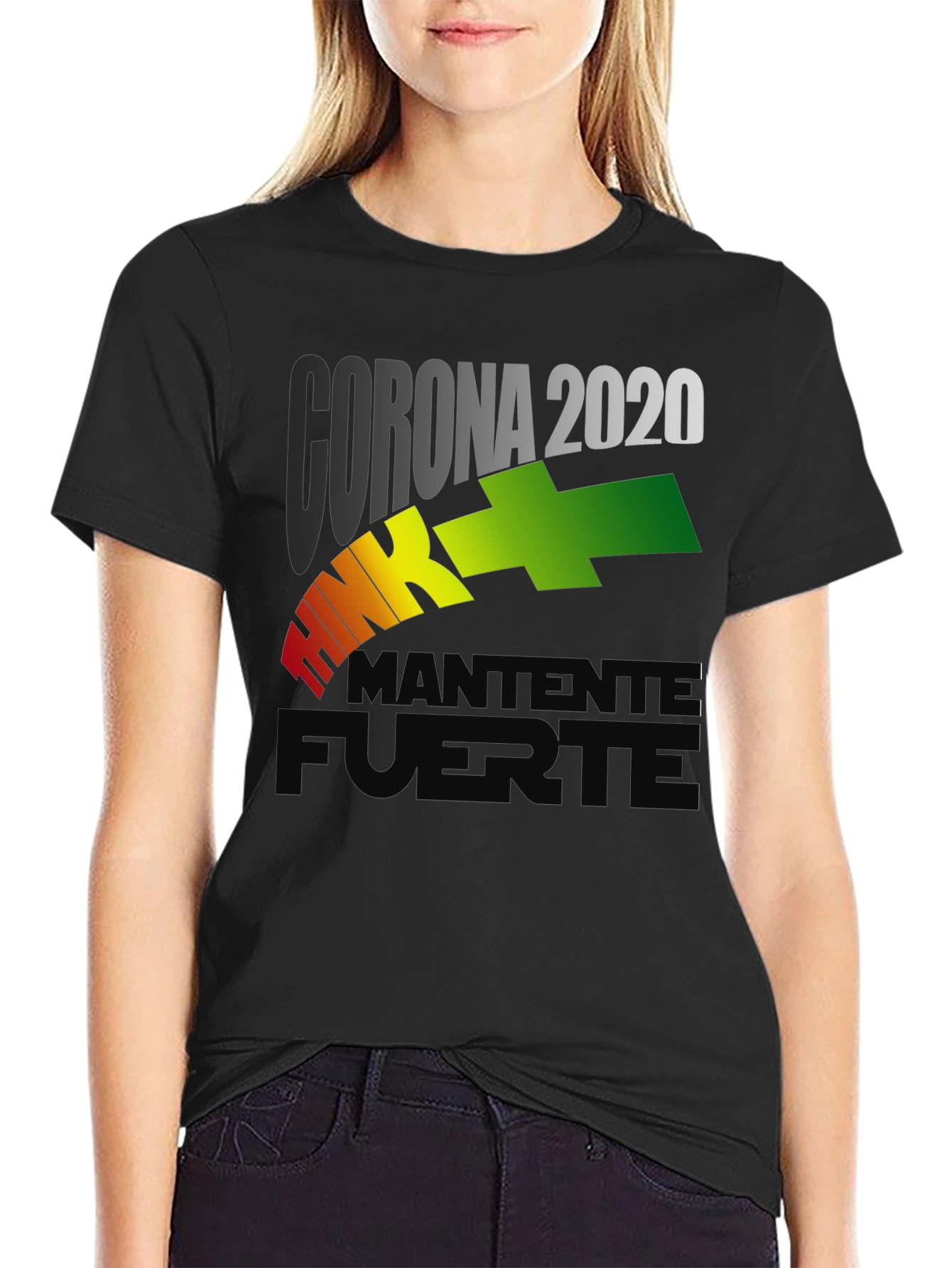 Corona 2020 Stay Strong Graphic T-Shirt