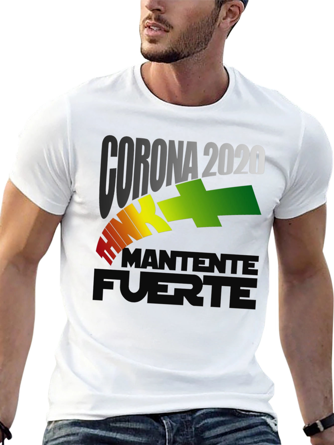 Corona 2020 Stay Strong Graphic T-Shirt