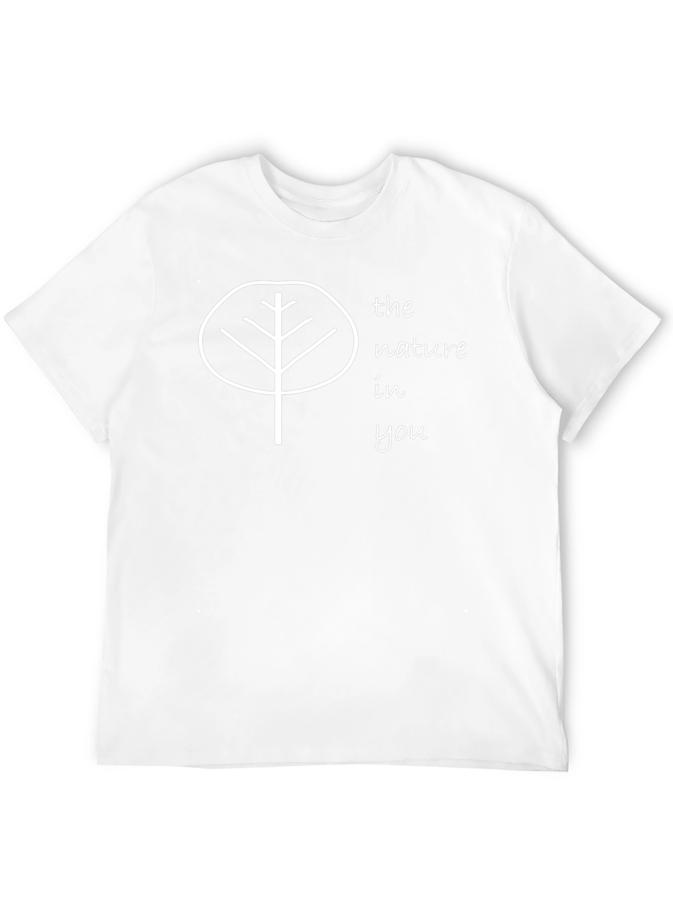 Nature In You Black T-Shirt