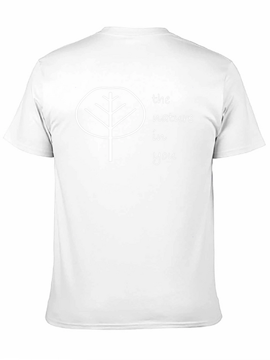 Nature In You Black T-Shirt