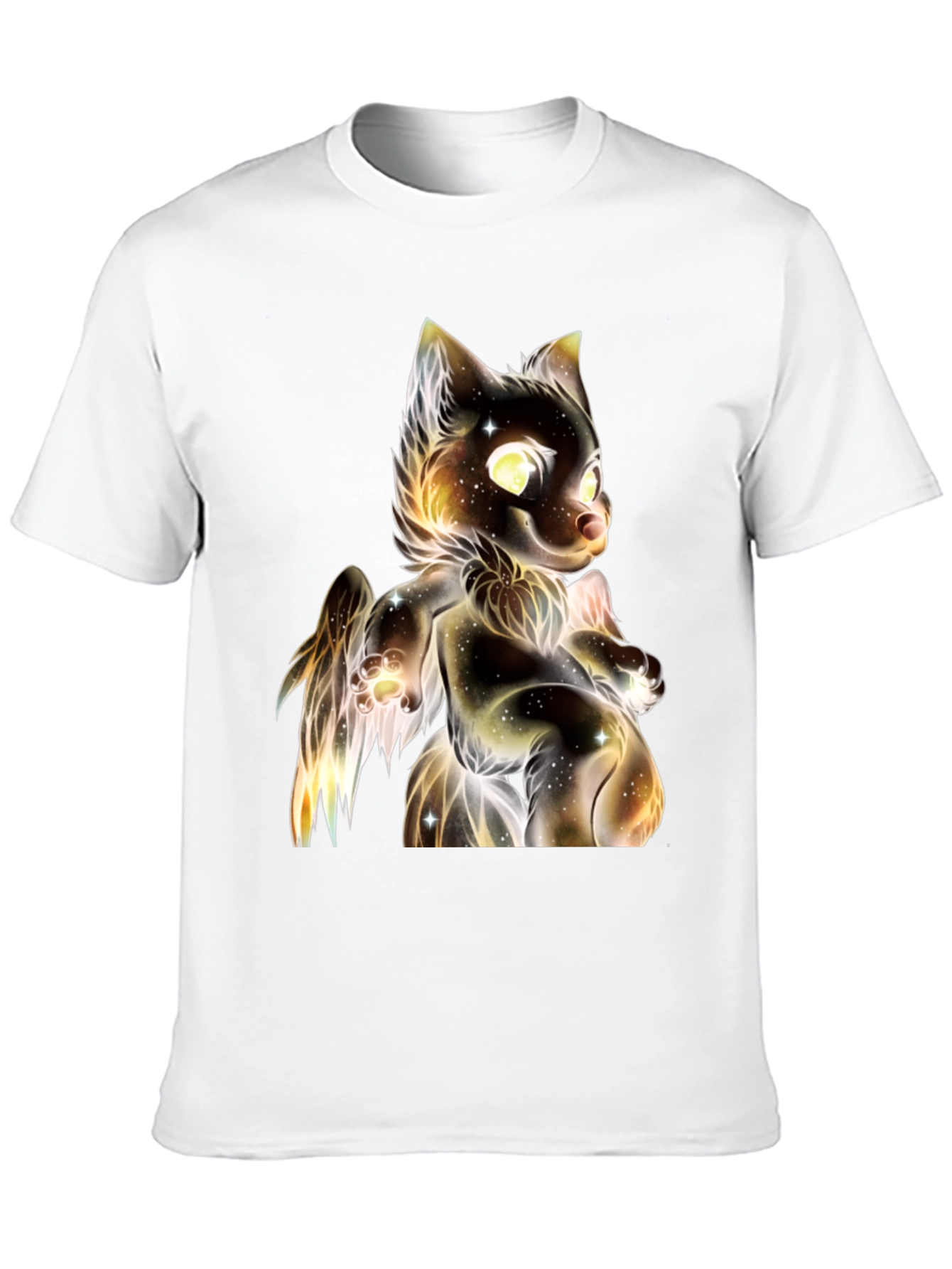 Galaxy Cat Graphic T-Shirt